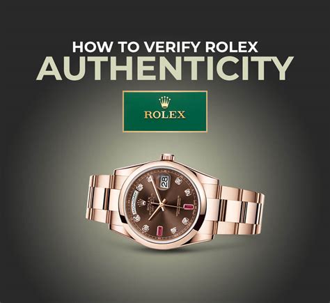 how to identify a rolex|how to verify a rolex.